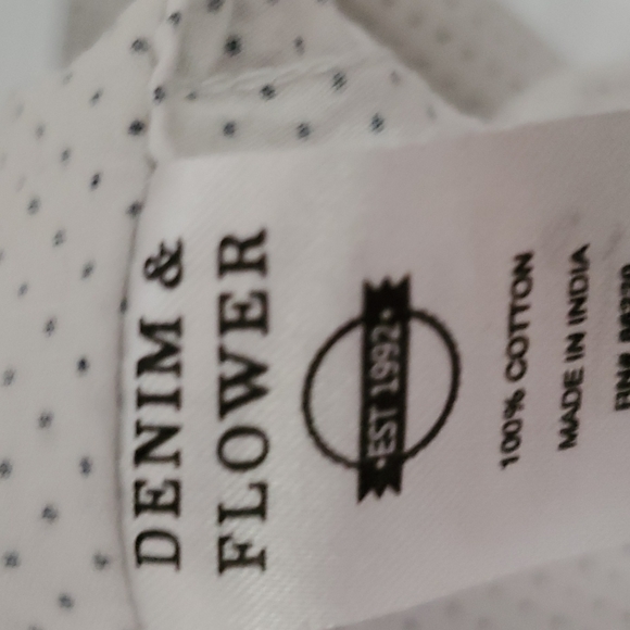 Denim & Flower Pineapple short sleeve shirt - Picture 7 of 8